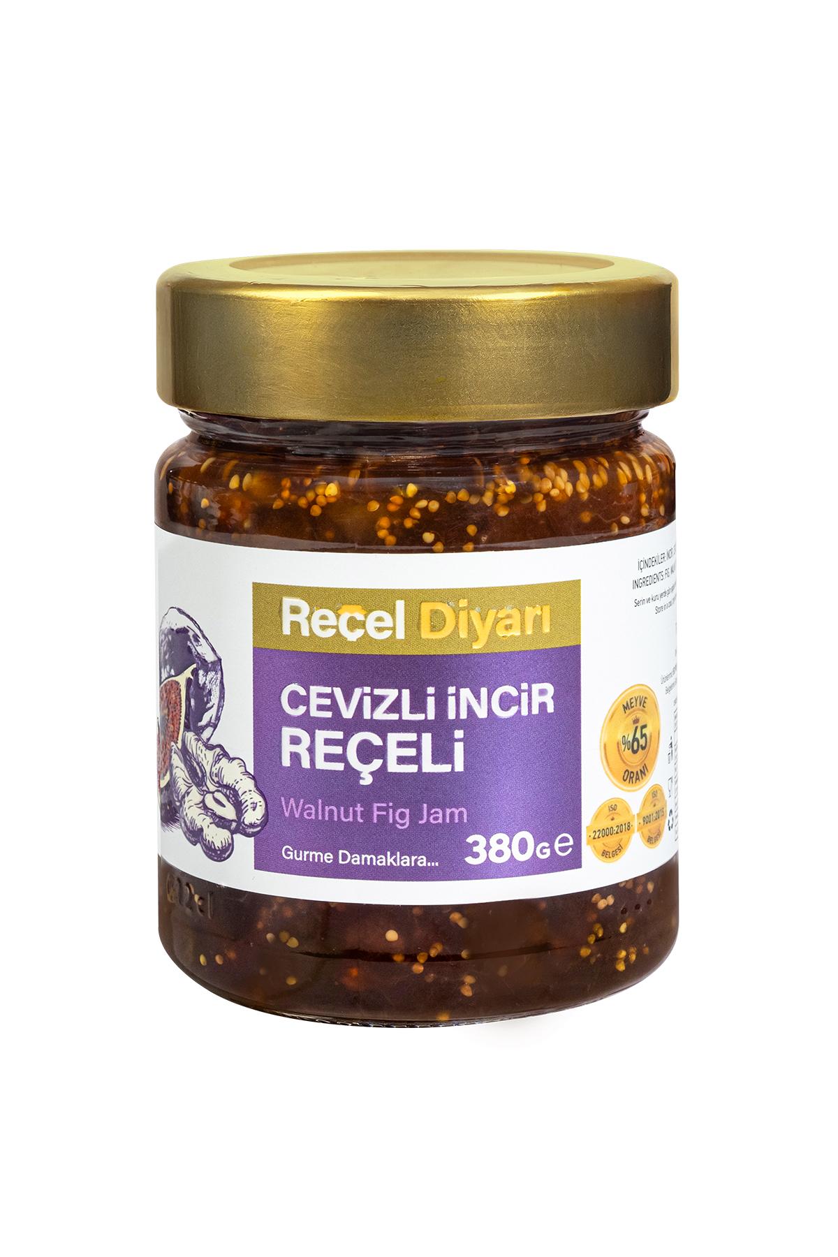 Cevizli Kuru İncir Reçeli 380 Gr