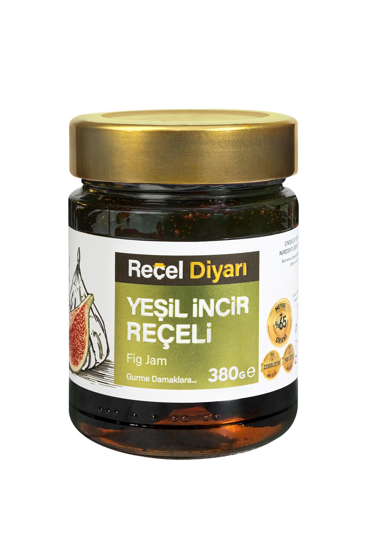 Yeşil İncir Reçeli 380 Gr